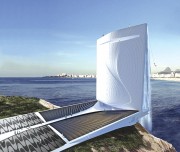 Solar City Tower for Rio Olympics 2016 - View to Copacabana
