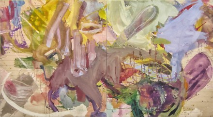Untitled, 2012,
Acrylic on Canvas, 142 x 260 cm
