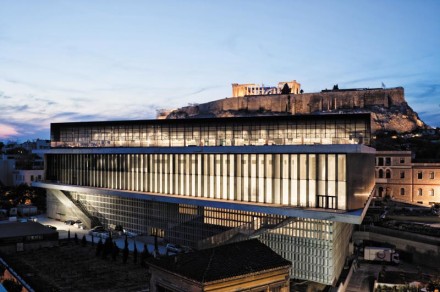 Bernard Tschumi Musée de l'Acropole ©Peter Mauss - EstoBernard Tschumi Musée de l'Acropole ©Peter Mauss - Esto