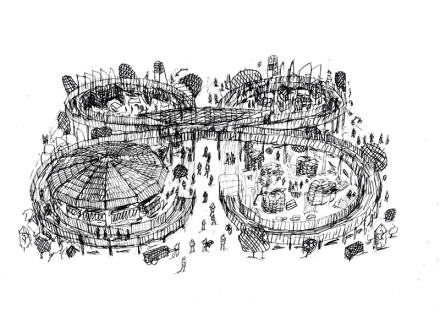The Walk_Michele De Lucchi’s project sketch