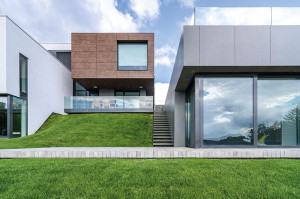 Casa P, proiect 2007-2012; finalizare execuție 2012, arie construită desfășurată 694 mp