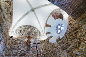 Spațiul interior al Turnului Ștefan, restaurat și redeschis publicului