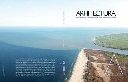 Revista Arhitectura Delta Dunarii 2022 Coperta nr 3-4/2022, foto Catalin D Constantin